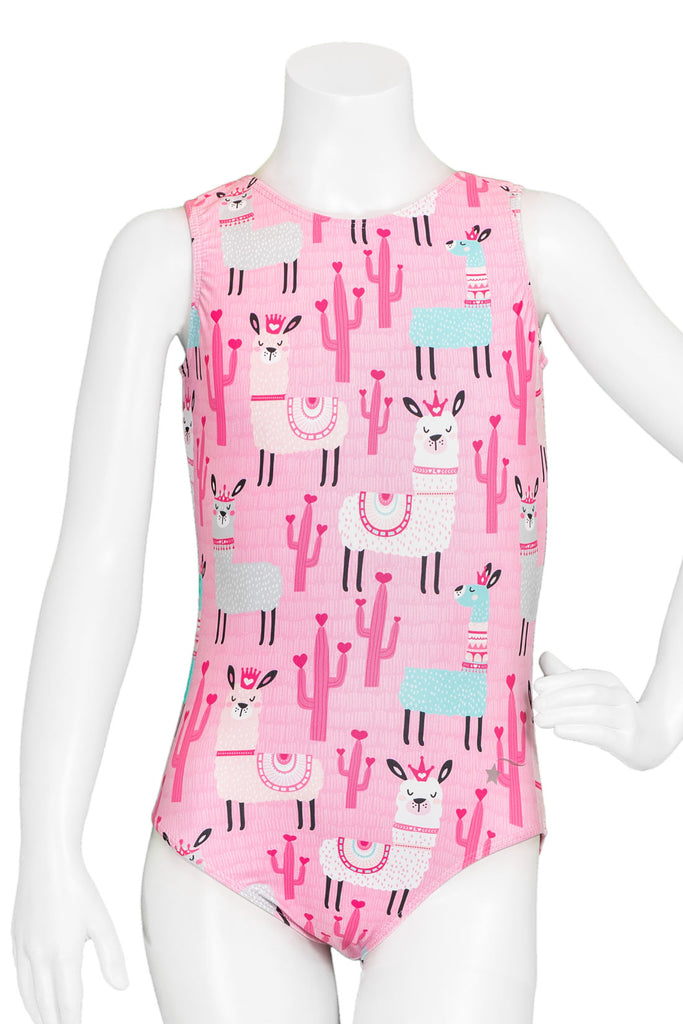 NEW Leotard Destira Child Small 6x-7 Princess LlamaTank Tumbling Acro