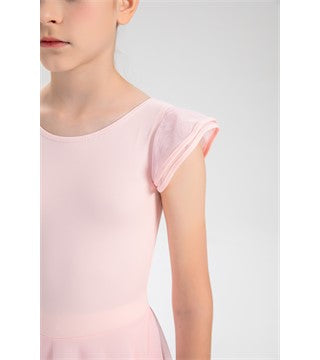 New Leotard Dress by DUX Dance Flutter Sleeve Child Sizes Multiple Colors