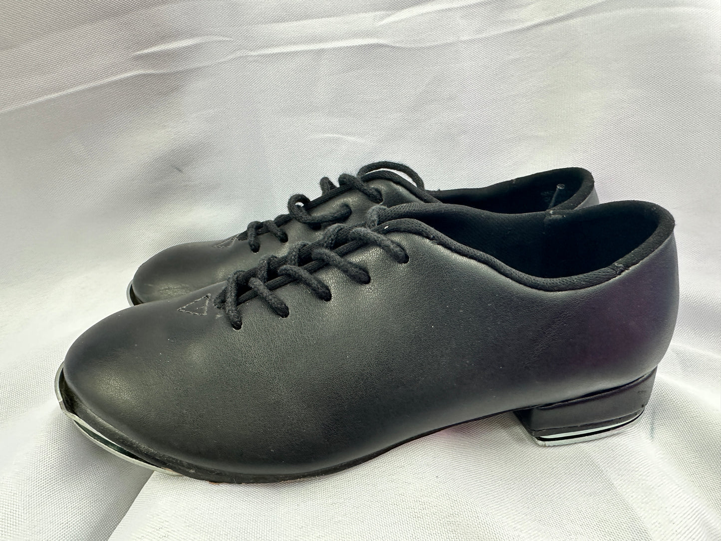 Pre-Owned Buck Clogging Shoes Steven Stompers Child 13M Oxford Full Sole Buck Taps