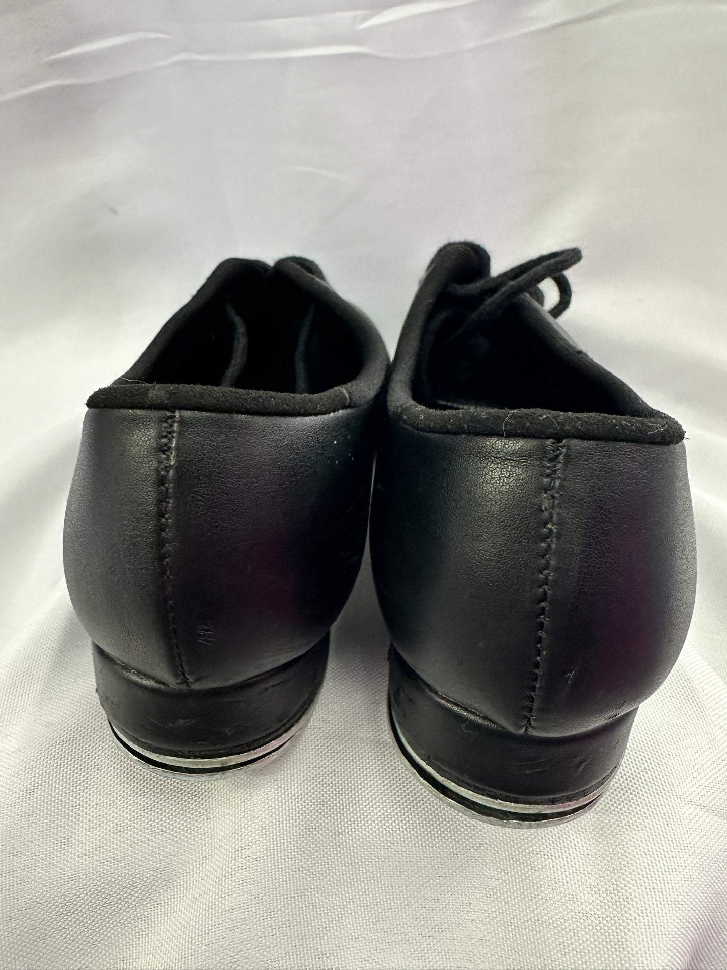 Pre-Owned Buck Clogging Shoes Steven Stompers Child 13M Oxford Full Sole Buck Taps