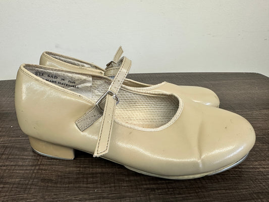 Pre-Owned Tap Shoes Revolution Adult 6M Mary Jane Leather Buckle Student