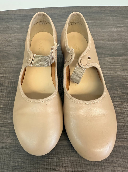 Pre-Owned Tap Shoes SoDanca Youth 2 Tan Tyette TA35