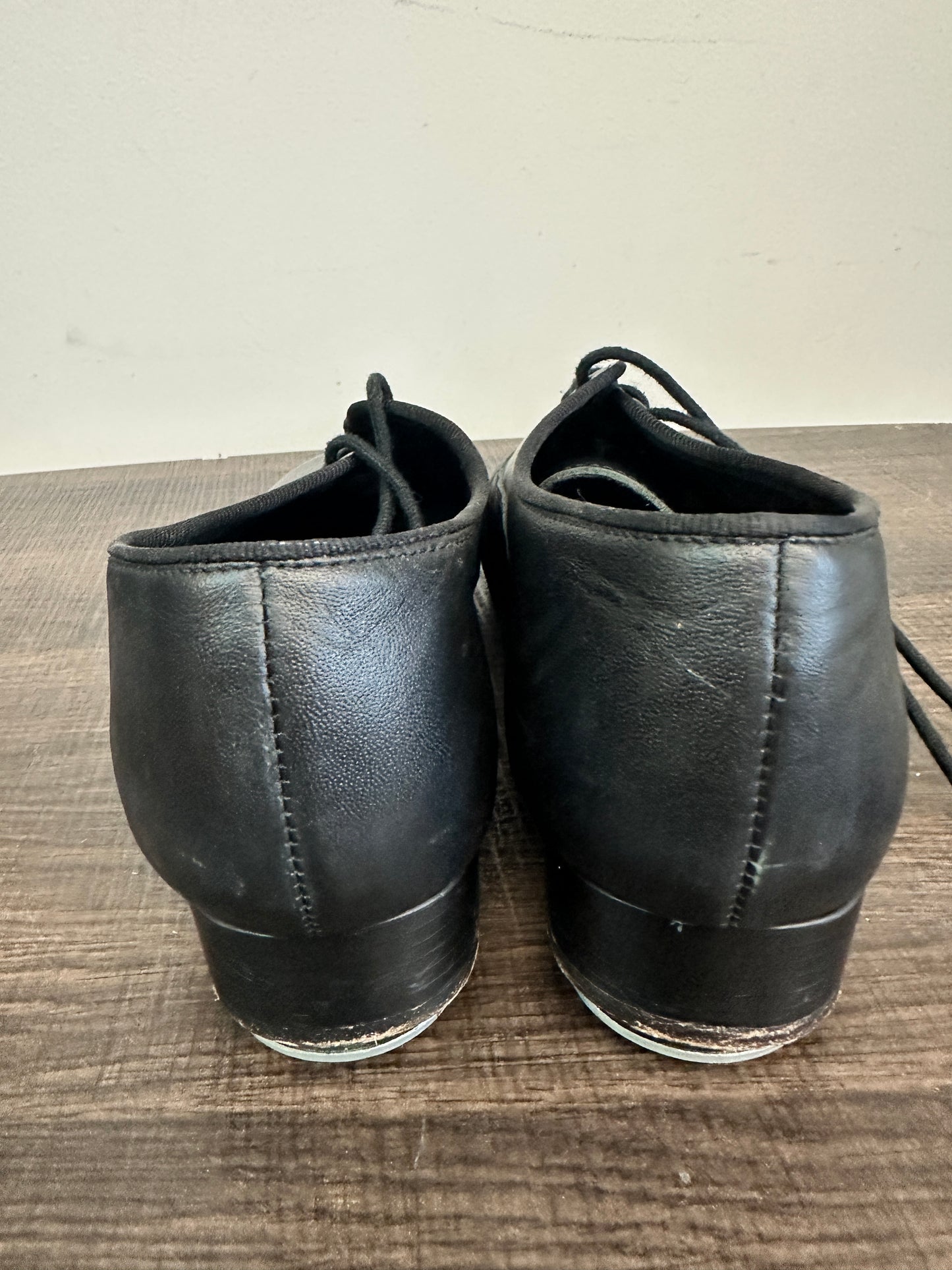 Pre-Owned Buck Clogging Shoes Steven Stompers Adult 6.5M Oxford Leather FULL Sole