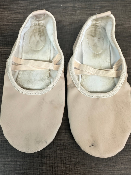 Pre-Owned Ballet Shoes Stelle Child 5M Leather Double Strap Split Sole