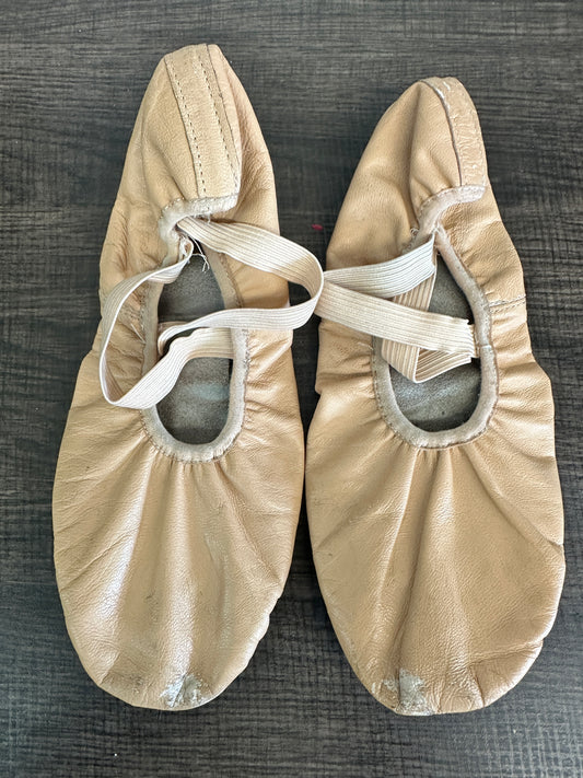 Pre-Owned Ballet Shoes DUX Dance Adult 8M Pink Split Sole