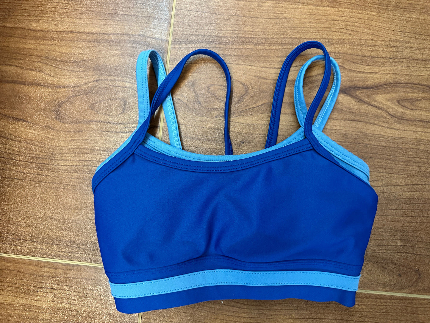 Pre-Owned Top Oh La La Blue Camisole Child Intermediate