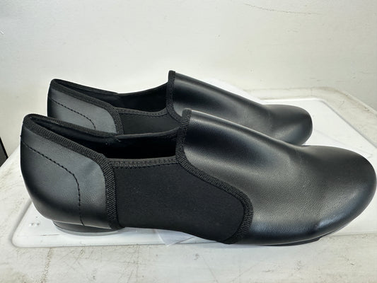Pre-Owned Slip On Tap Shoes Danz N Motion 913 Adult 7M Black