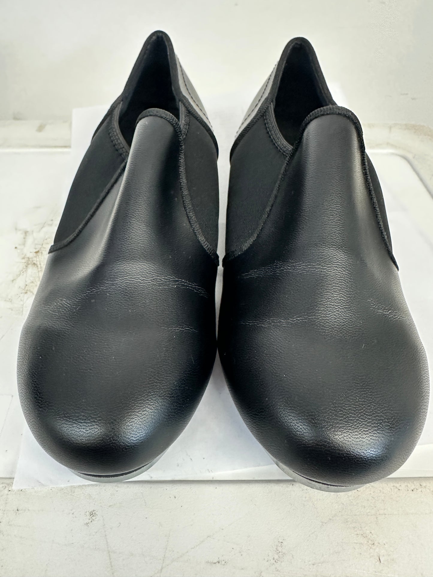 Pre-Owned Slip On Tap Shoes Danz N Motion 913 Adult 7M Black