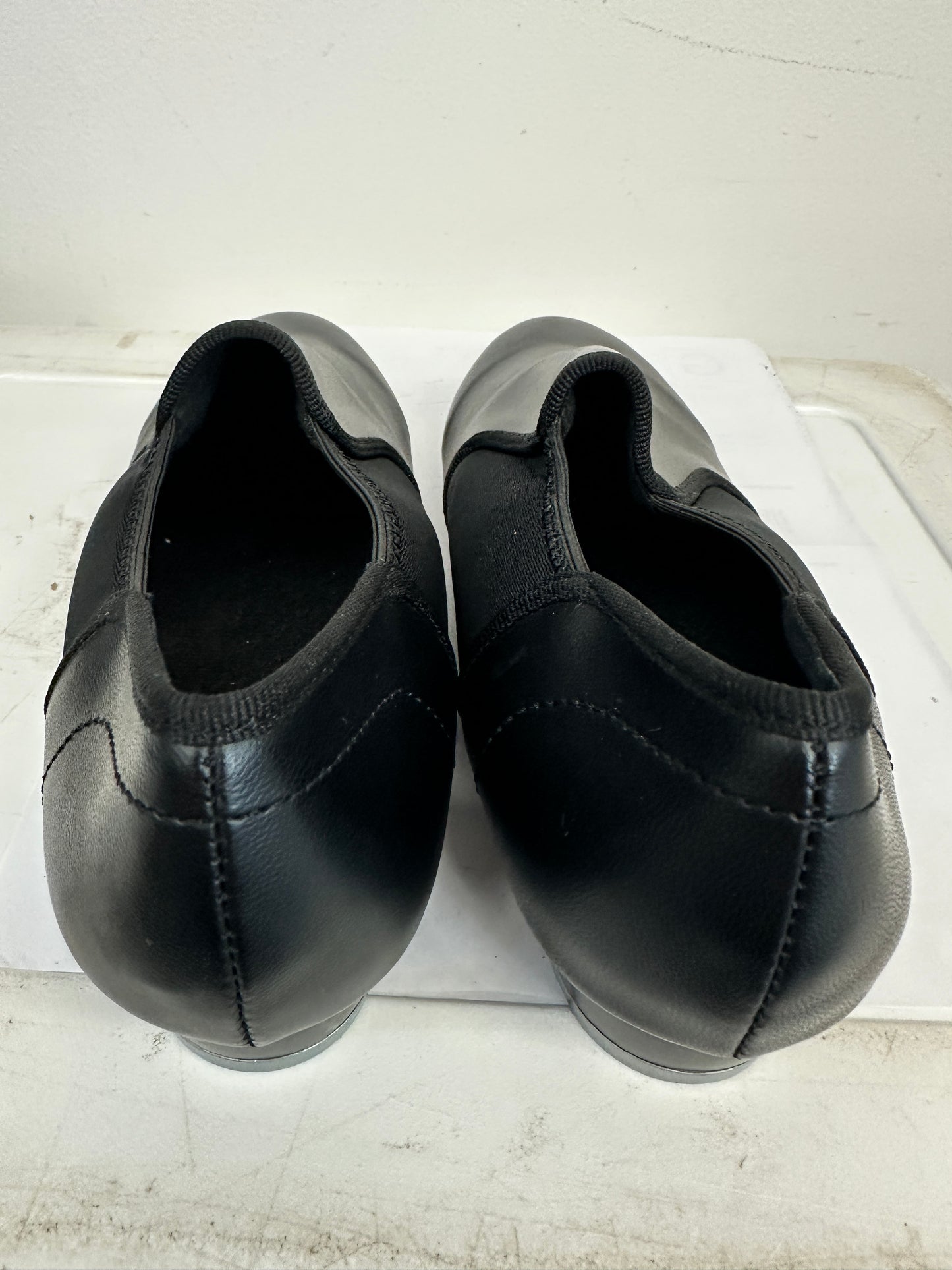 Pre-Owned Slip On Tap Shoes Danz N Motion 913 Adult 7M Black