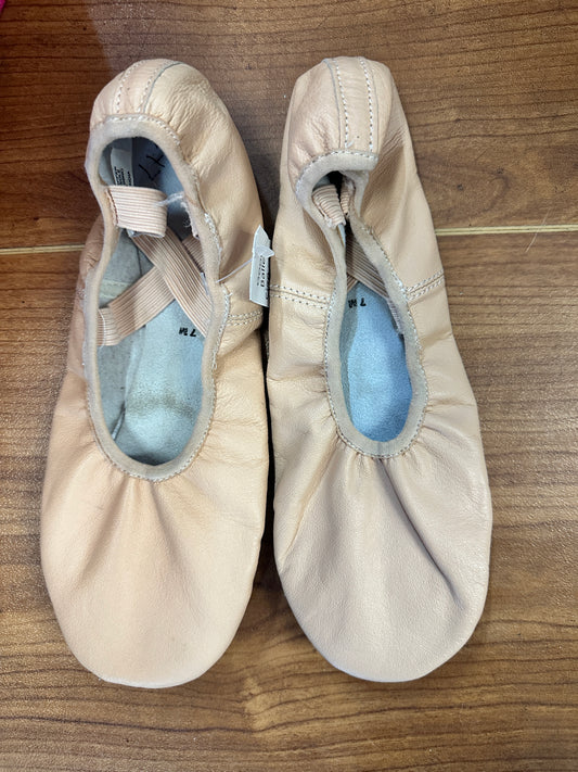 Pre-Owned Ballet Shoes DUX Dance Adult 7M Man Made Split Sole
