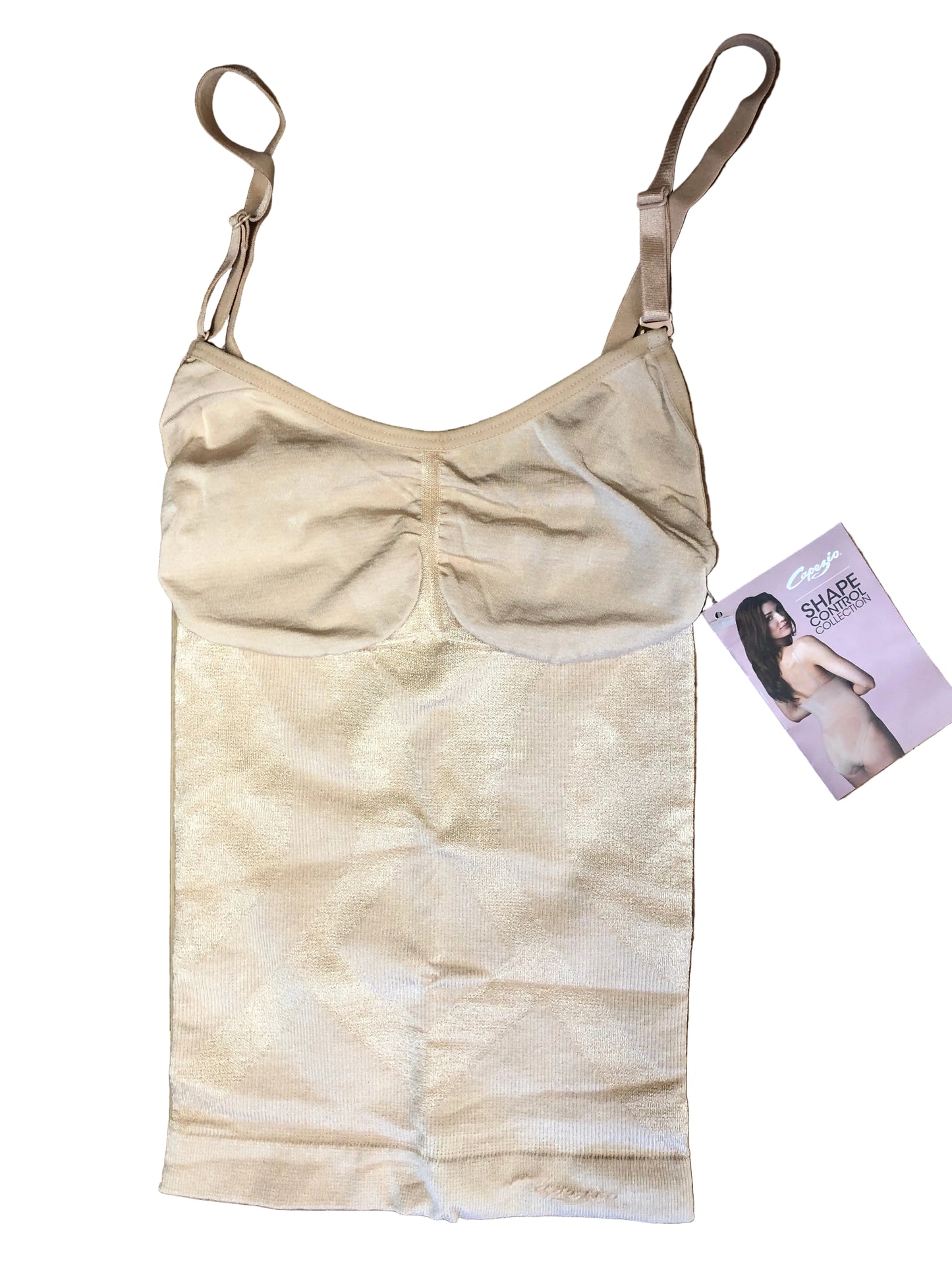 New Camisole Top Capezio 3516 Adult Tan Foundation Ballet Tap Jazz Under Costumes