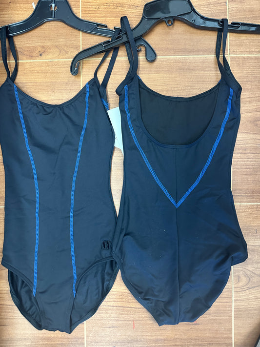 New Closeout Leotard Capezio ABT 3710 Black Royal Ballet Tap Jazz Camisole XS Adult