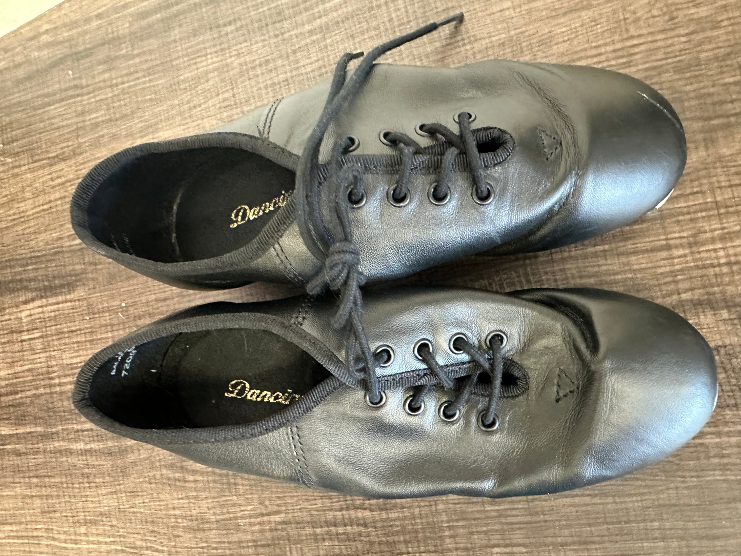 Pre-Owned Buck Clogging Shoes Steven Stompers 5.5M Oxford Split Sole Buck Taps