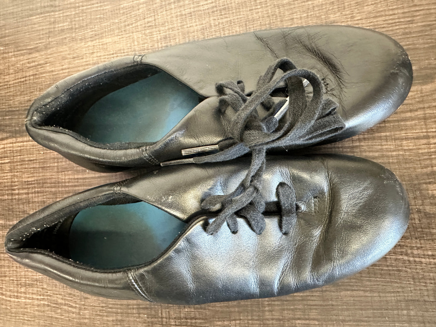 Pre-Owned Buck Clogging Shoes Steven Stompers 5M Oxford Split Sole Buck Taps