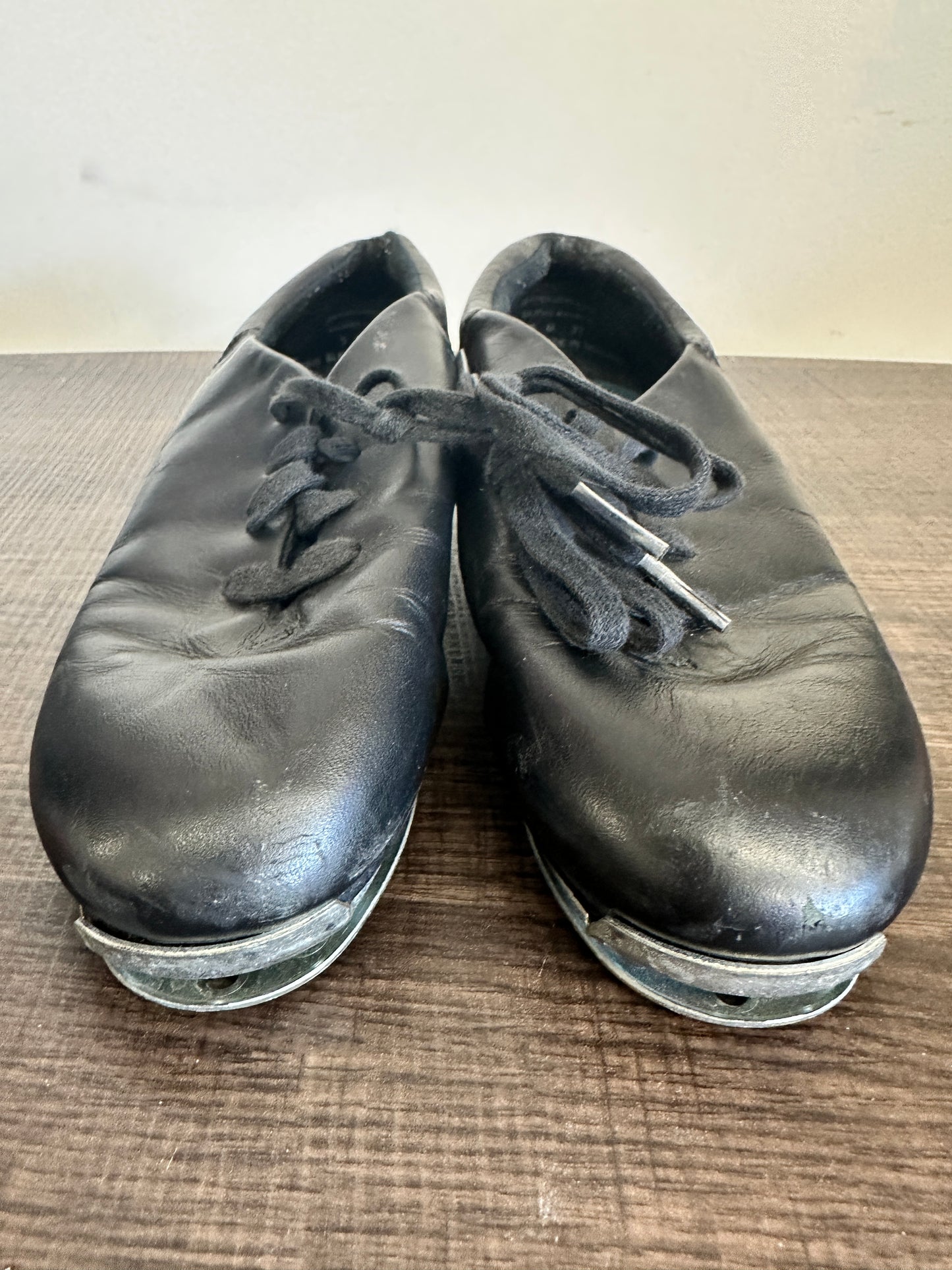 Pre-Owned Buck Clogging Shoes Steven Stompers 5M Oxford Split Sole Buck Taps