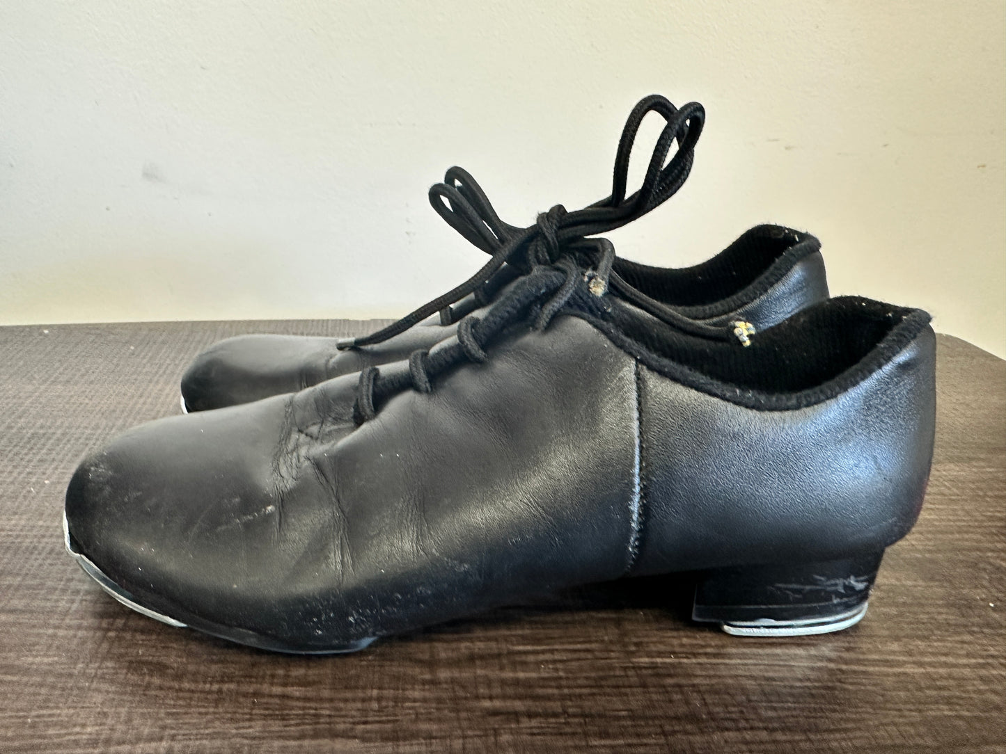Pre-Owned Buck Clogging Shoes Steven Stompers 6M Oxford Split Sole Buck Taps