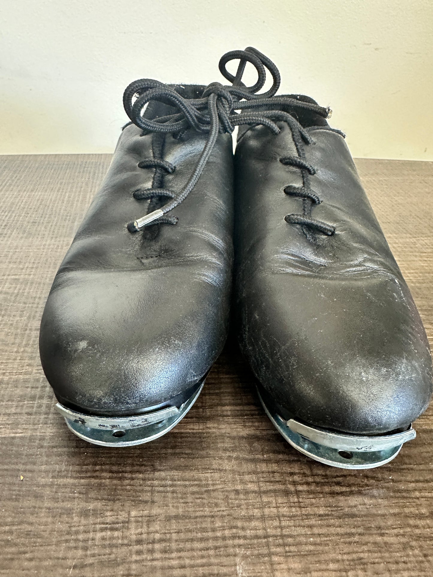 Pre-Owned Buck Clogging Shoes Steven Stompers 6M Oxford Split Sole Buck Taps