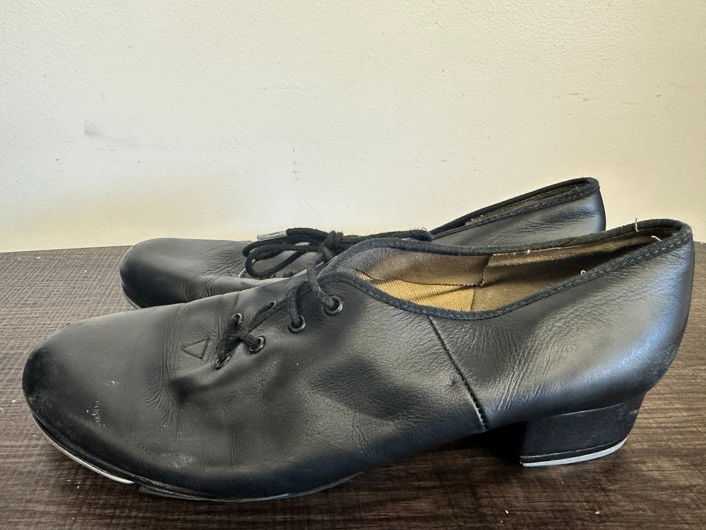 Pre-Owned Tap Shoes Bloch Full Sole Audeo Oxford S0381L Black 9.5M Adult