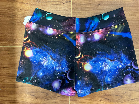 Pre-Owned Gymnastics Shorts Large Child Purple by More than Magic Acro Jazz