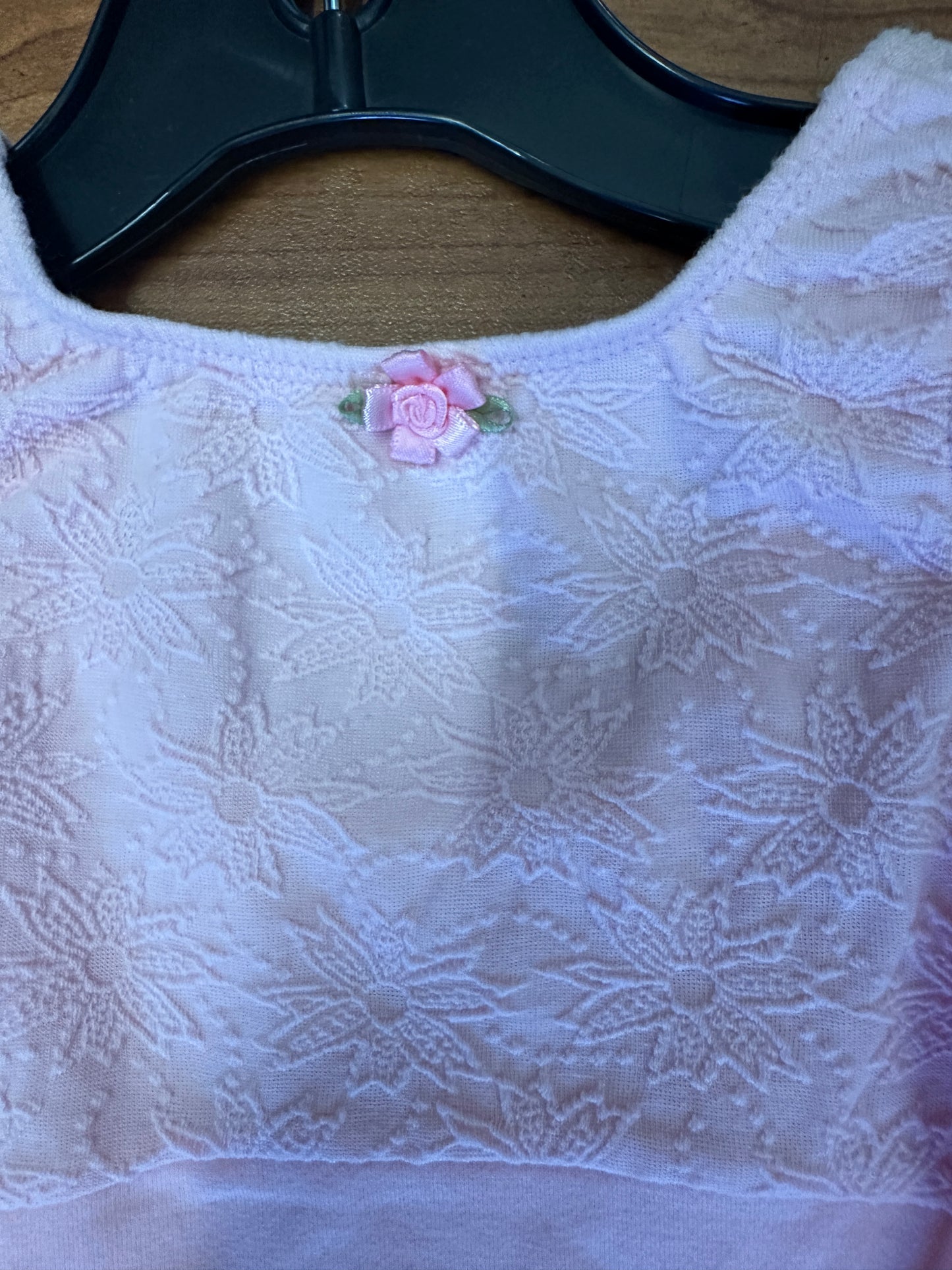 NEW Leotard Danskin Small Child Pink Floral Tank Ballet Tap