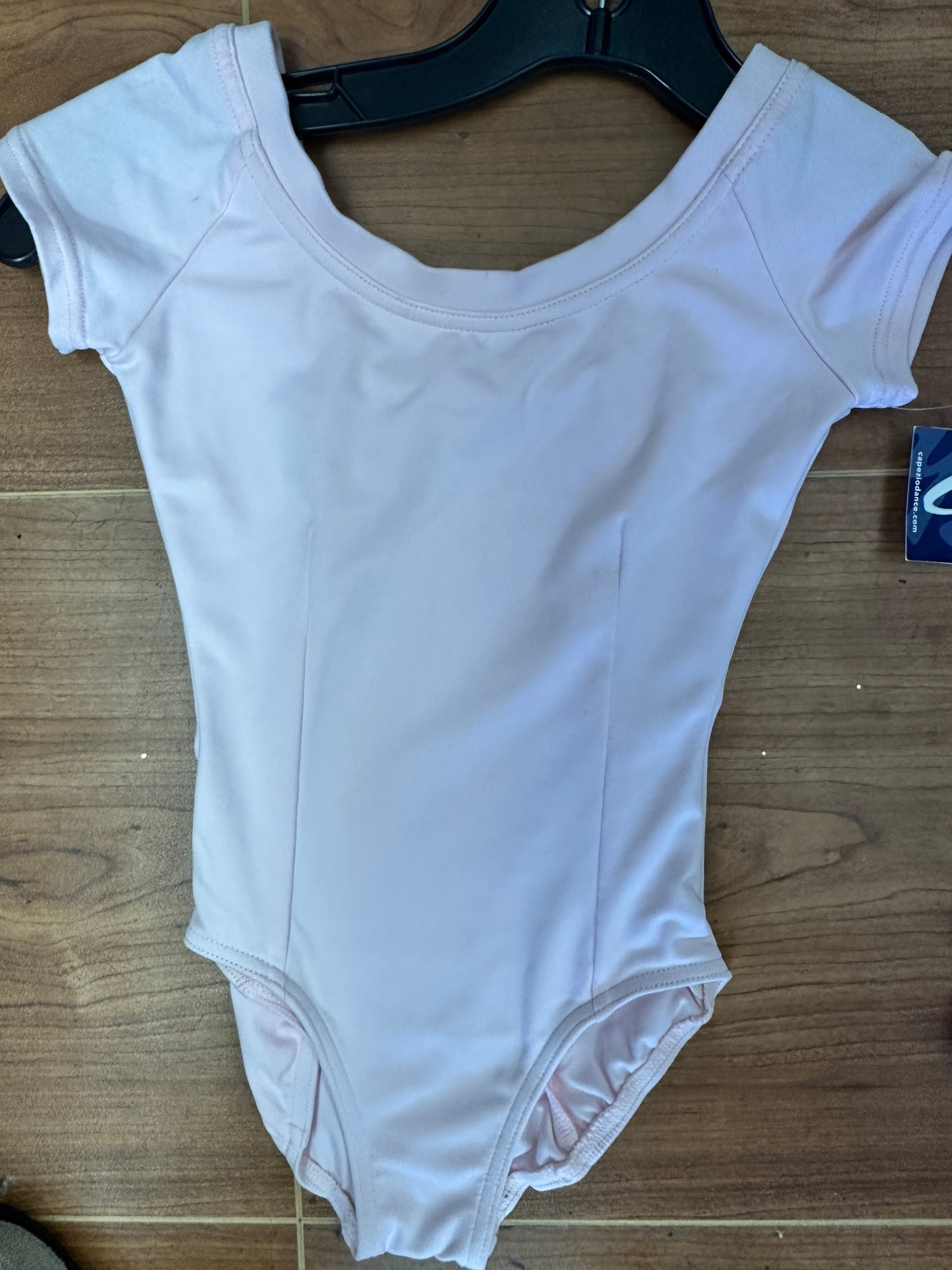 New Closeout Leotard Capezio BX400C Child Sizes Pink Cap Sleeve Princess seams Ballet