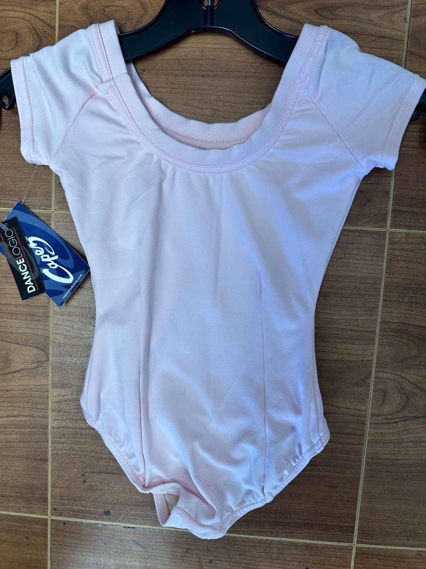New Closeout Leotard Capezio BX400C Child Sizes Pink Cap Sleeve Princess seams Ballet