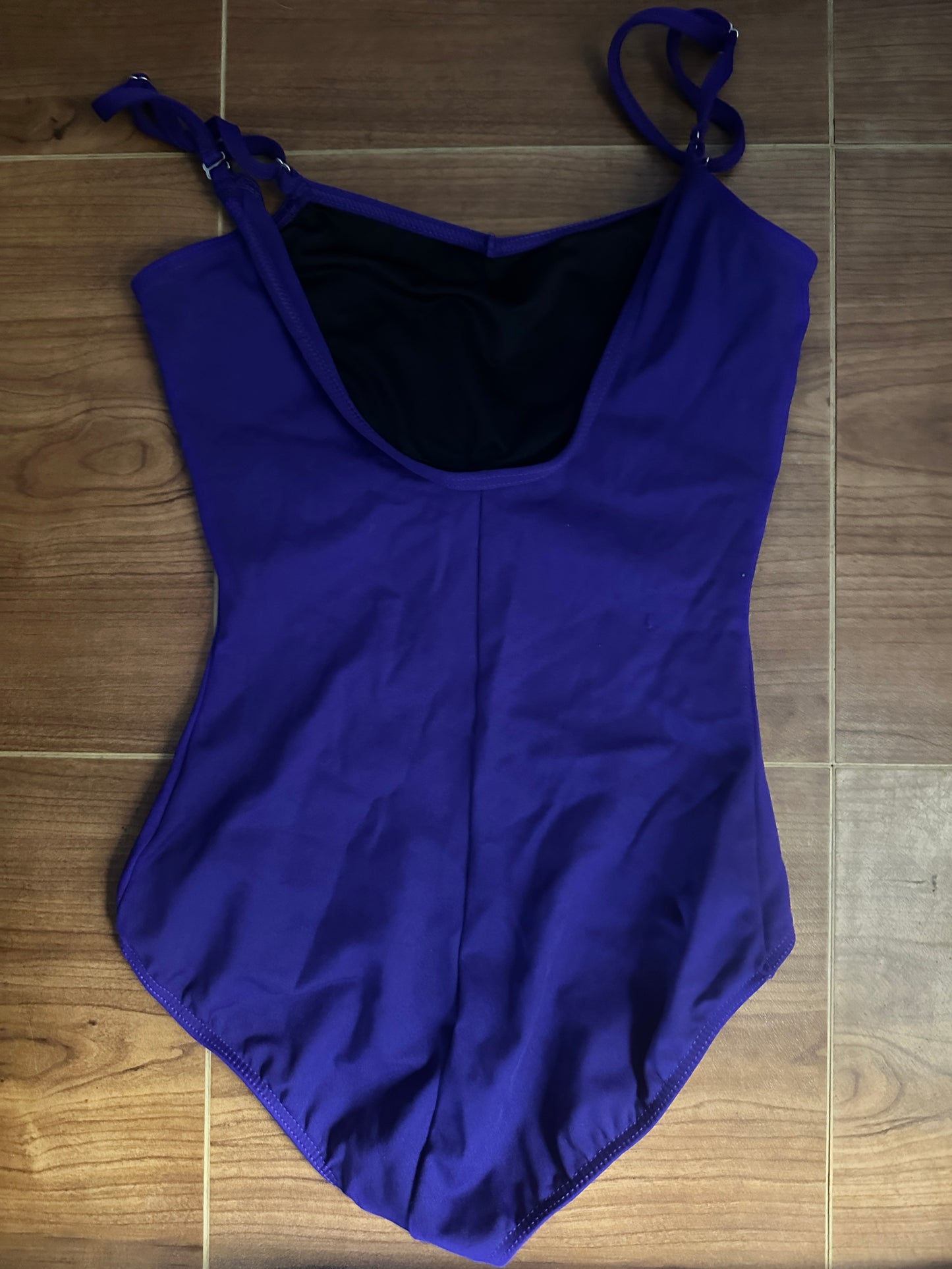 Pre-Owned Leotard Capezio Medium Adult Purple Camisole Ballet Tap Jazz Modern