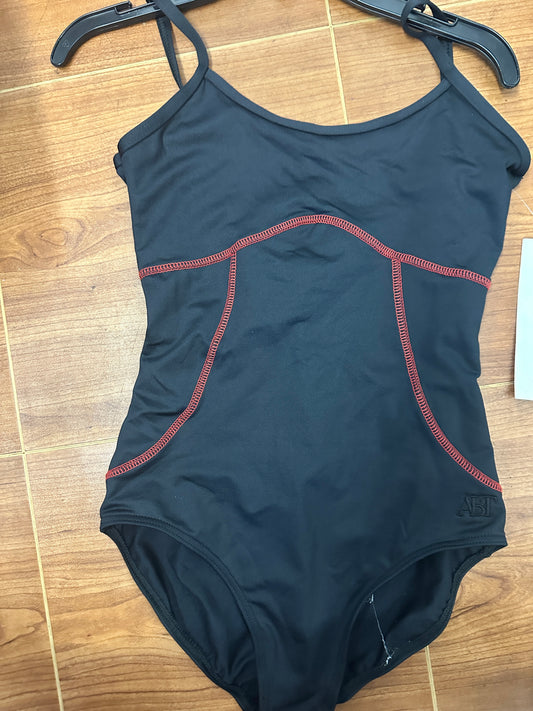 New Closeout Leotard Capezio 3711 Lycra Camisole with Red Stitched