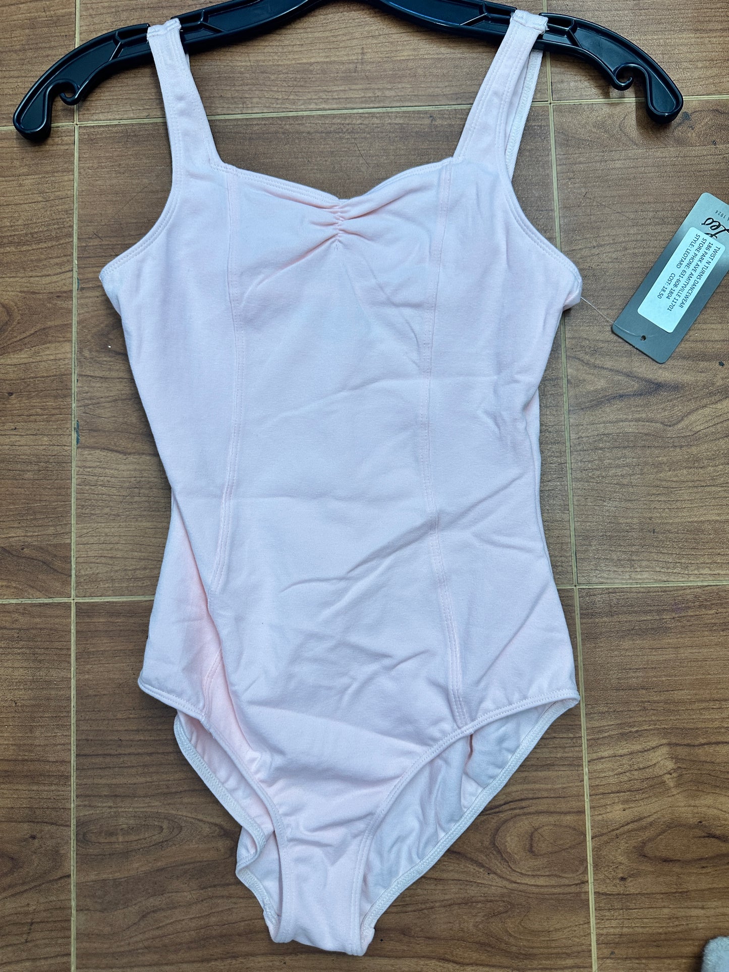 New Leotard Leo's Dancewear LD127CC Pink Large Child Ballet Tap Jazz