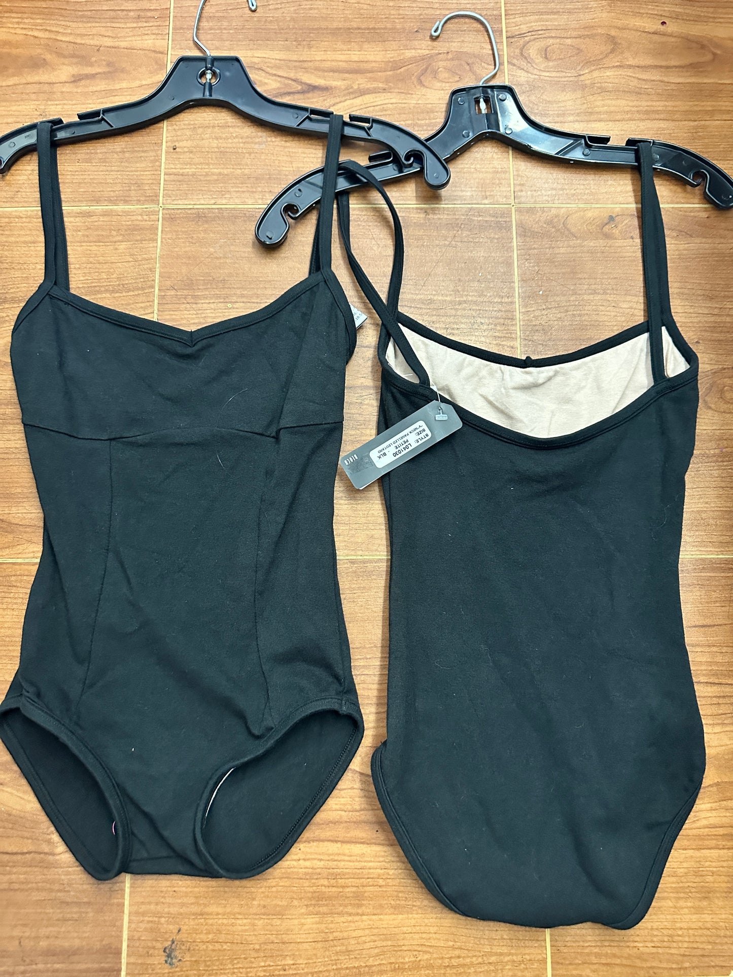 New Leotard Bloch L041030 Camisole Black Petite Adult Sizes Ballet Modern