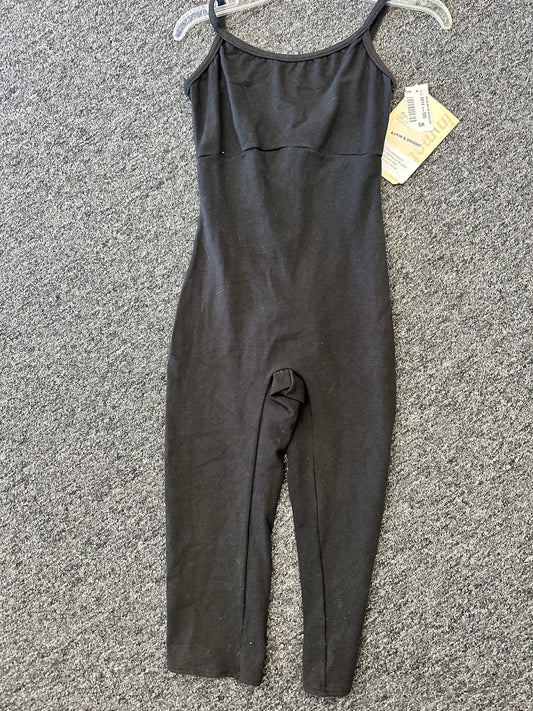 New Capri Unitard by Major Mottion 6614 Black Small Adult Ballet Tap Jazz