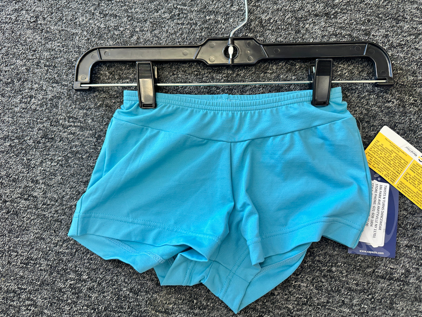 New Shorts Capezio MC600 Lycra Wide Waist Various Colors Adult Sizes Jazz Modern