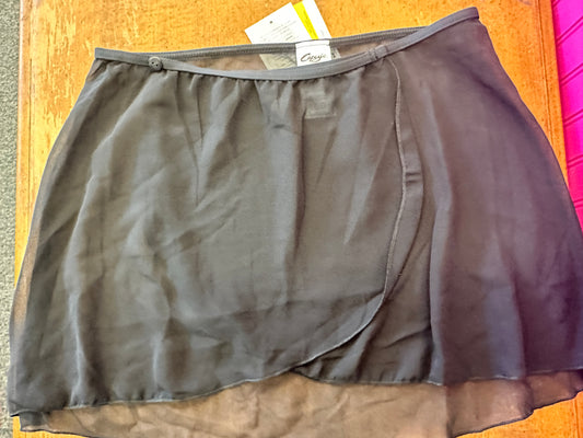 New Wrap Skirt Capezio MC800 Black Adult Sizes Ballet Tap