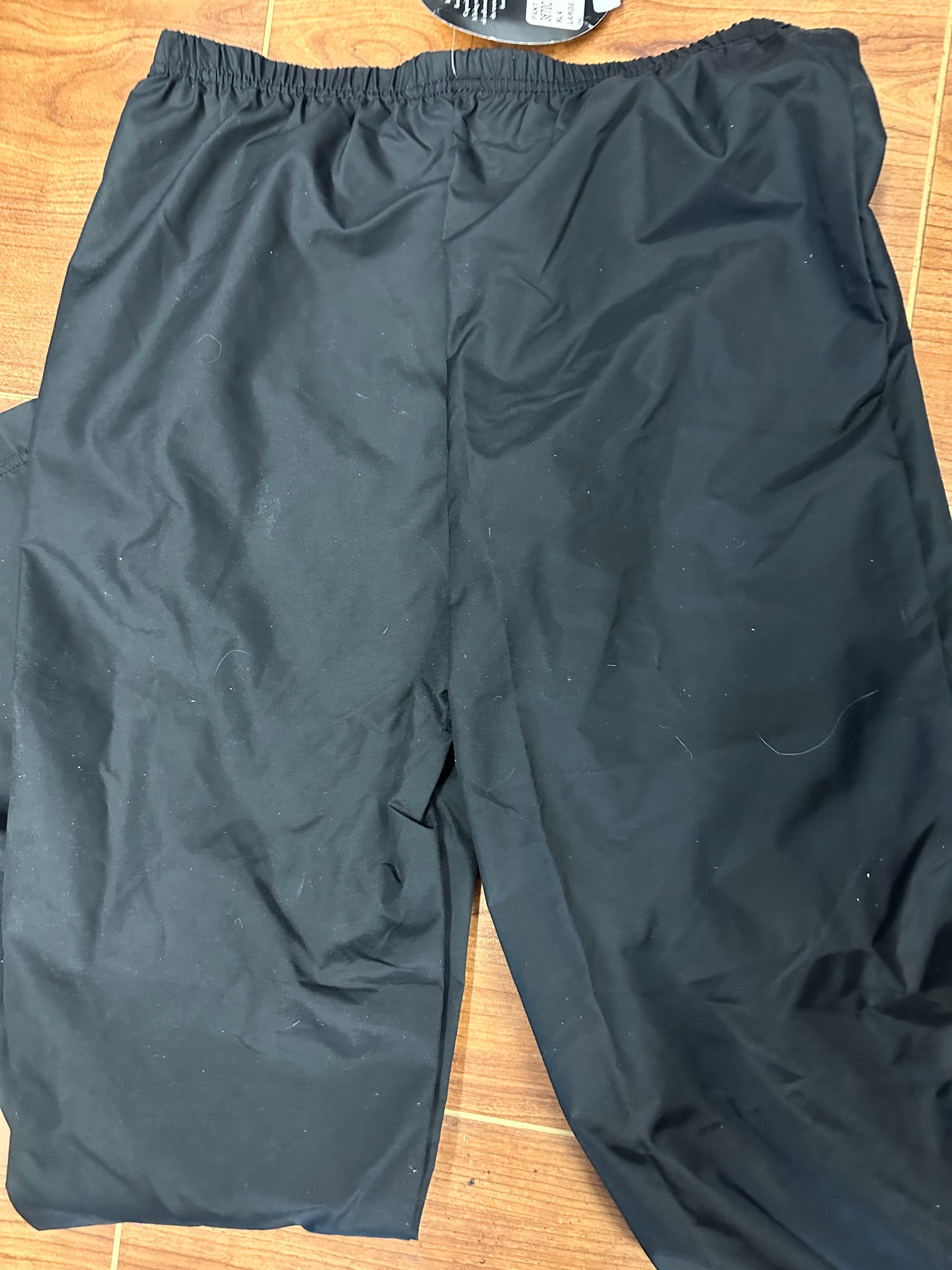 New Rip Stop Pants Capezio 3670C Black Large Child Jazz Tap Ballet Pointe