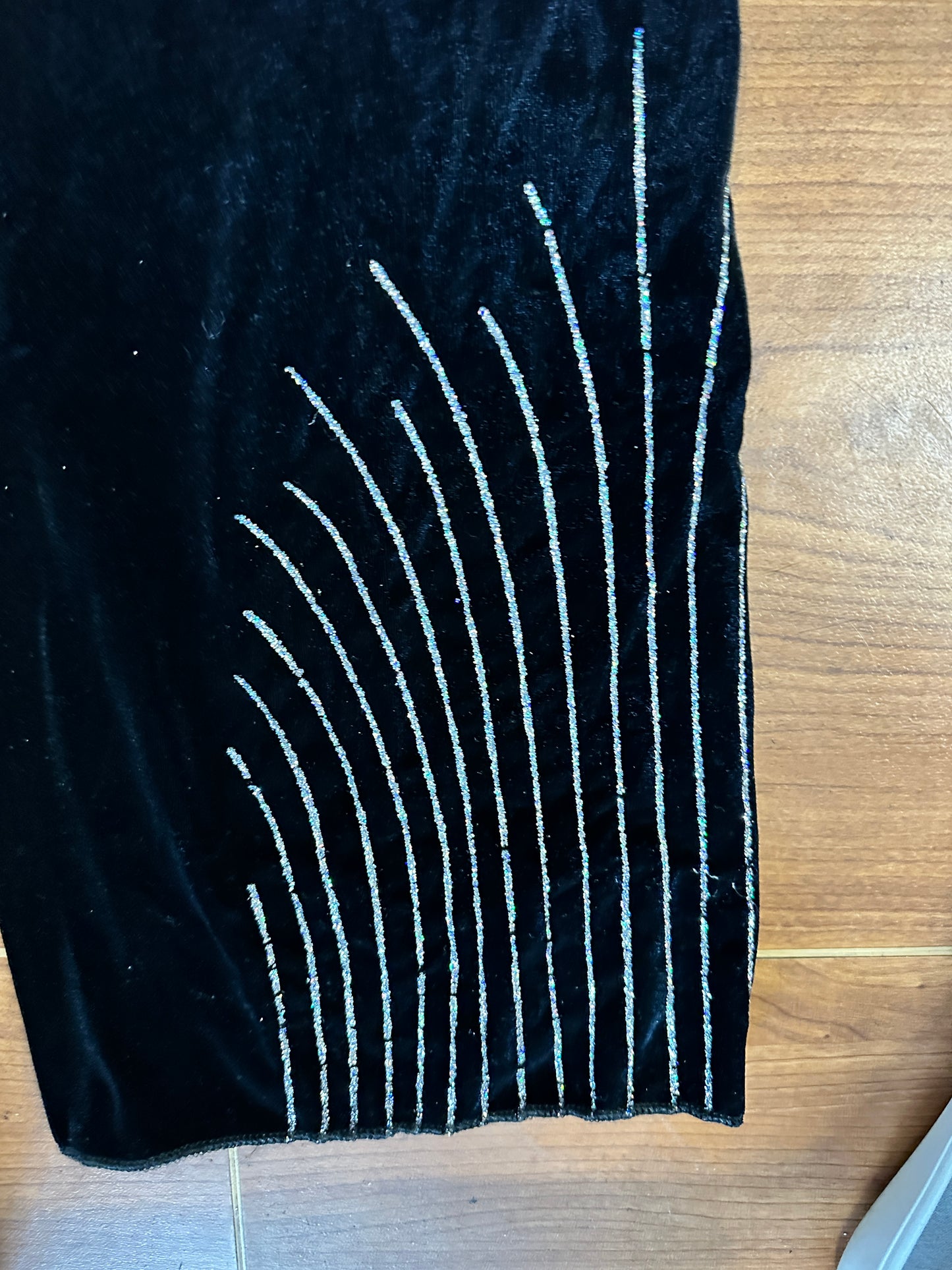 New Pants Body Wrappers 7401 Black Silver Small Adult Jazz Tap Ballet