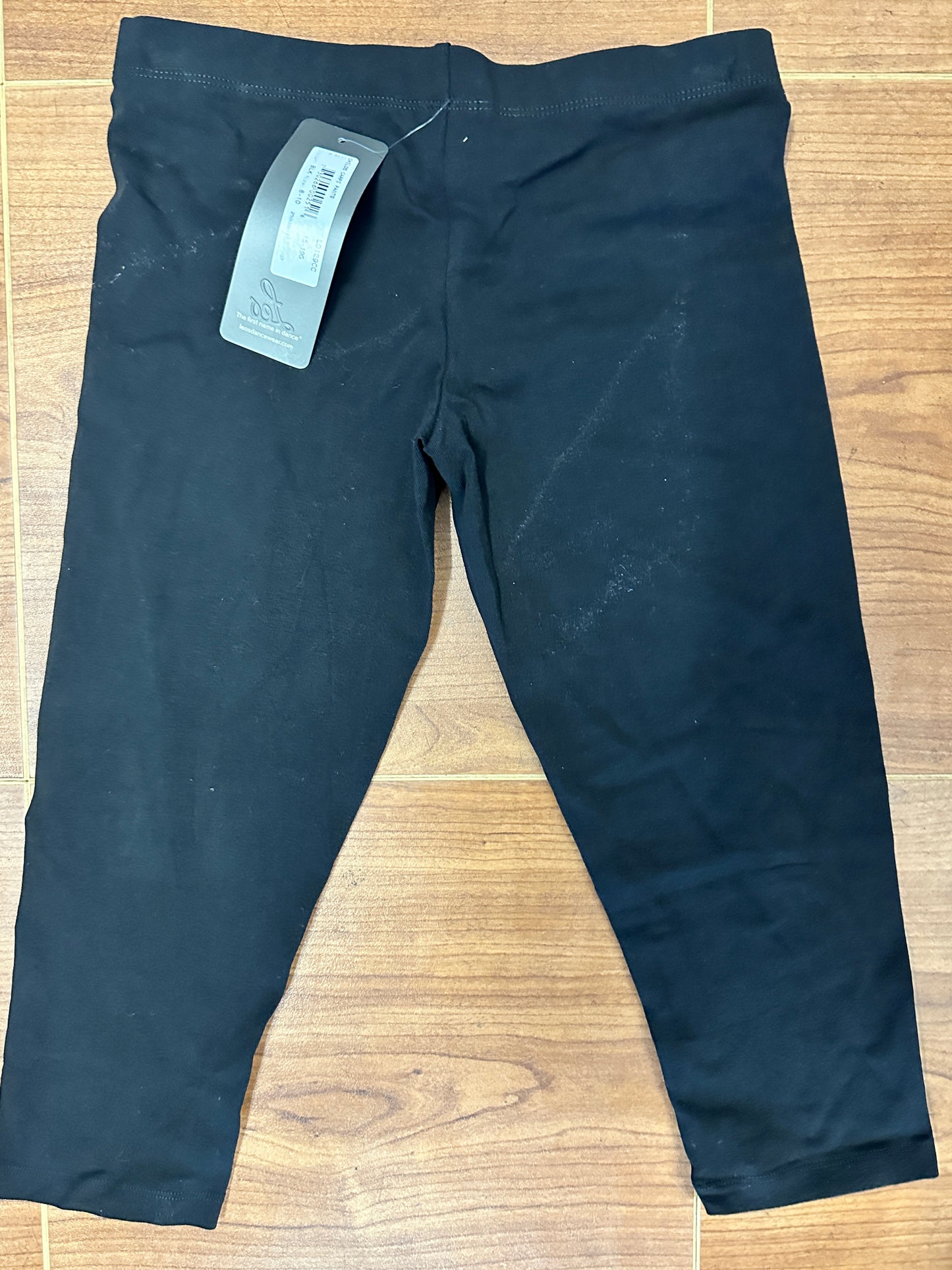 New Capri Leggings Leo's Dancewear LD129CC Black Child Sizes Jazz Tap Ballet Pointe