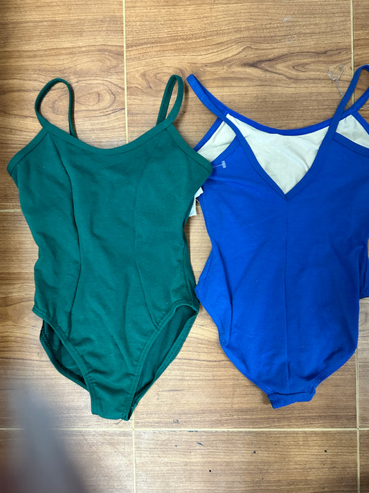 New Leotard Main Street Danewear 3225 6x-7 Child Camisole Princess Seam Ballet Jazz