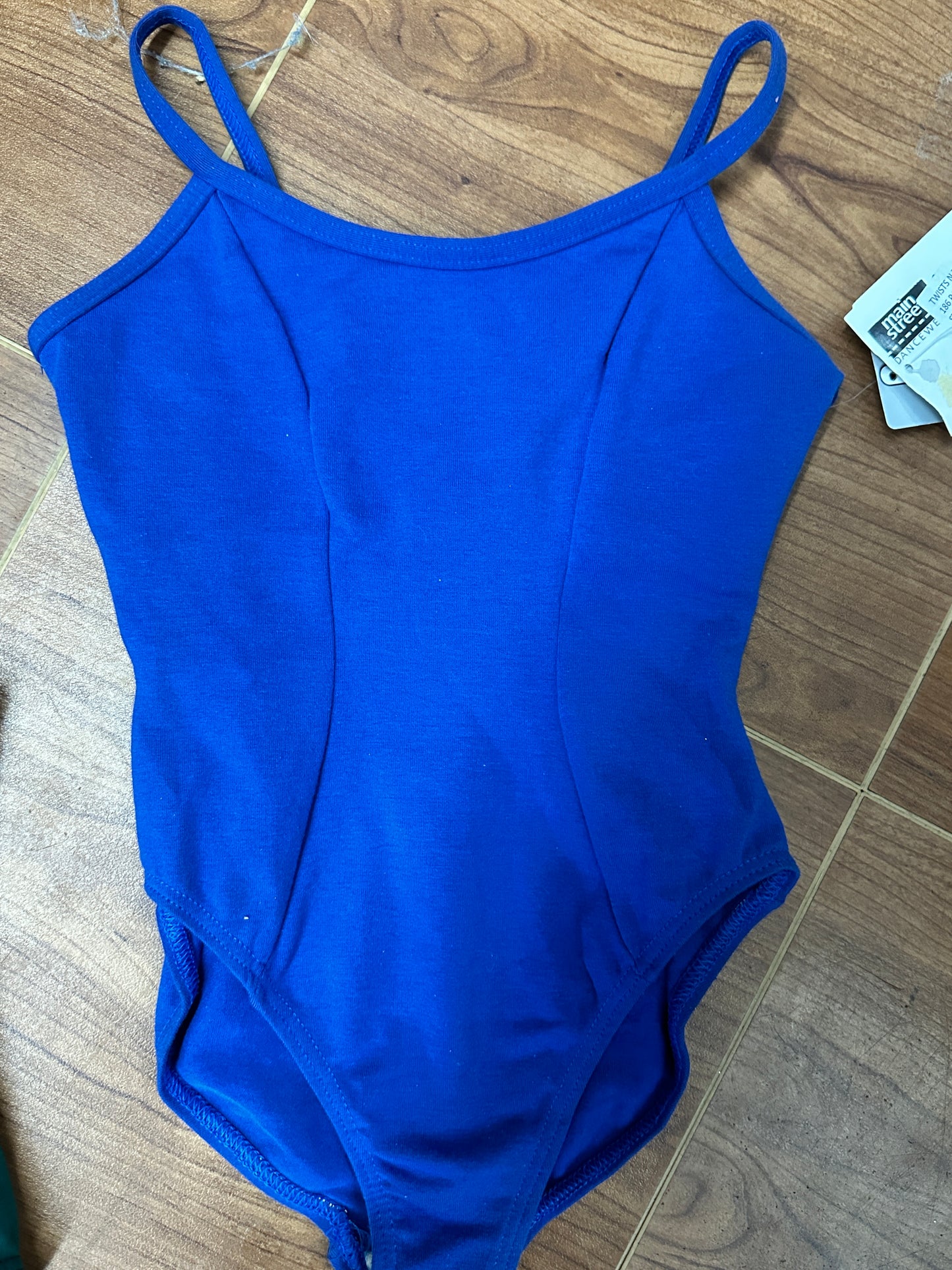 New Leotard Main Street Danewear 3225 6x-7 Child Camisole Princess Seam Ballet Jazz