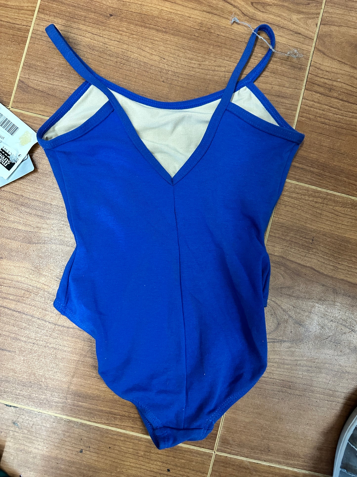 New Leotard Main Street Danewear 3225 6x-7 Child Camisole Princess Seam Ballet Jazz