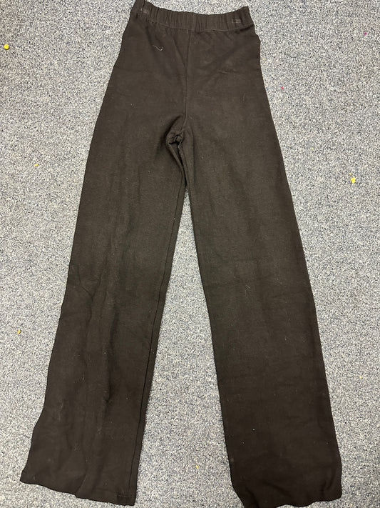 New Pants Leo's Dancewear Black Bootcut Small Child Jazz Tap
