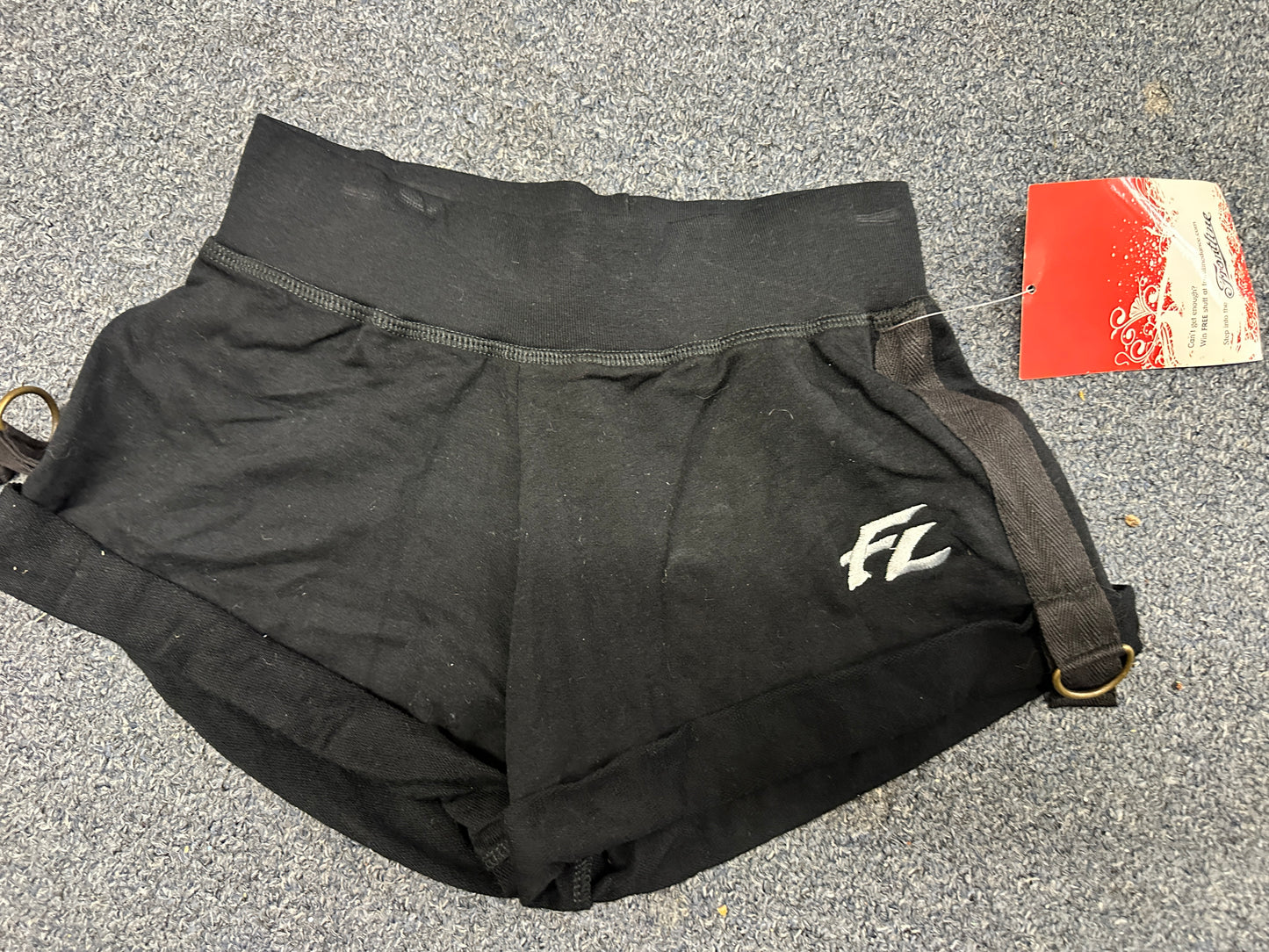 New Shorts Frontline 200276 Black XS Adult Ballet Tap Jazz
