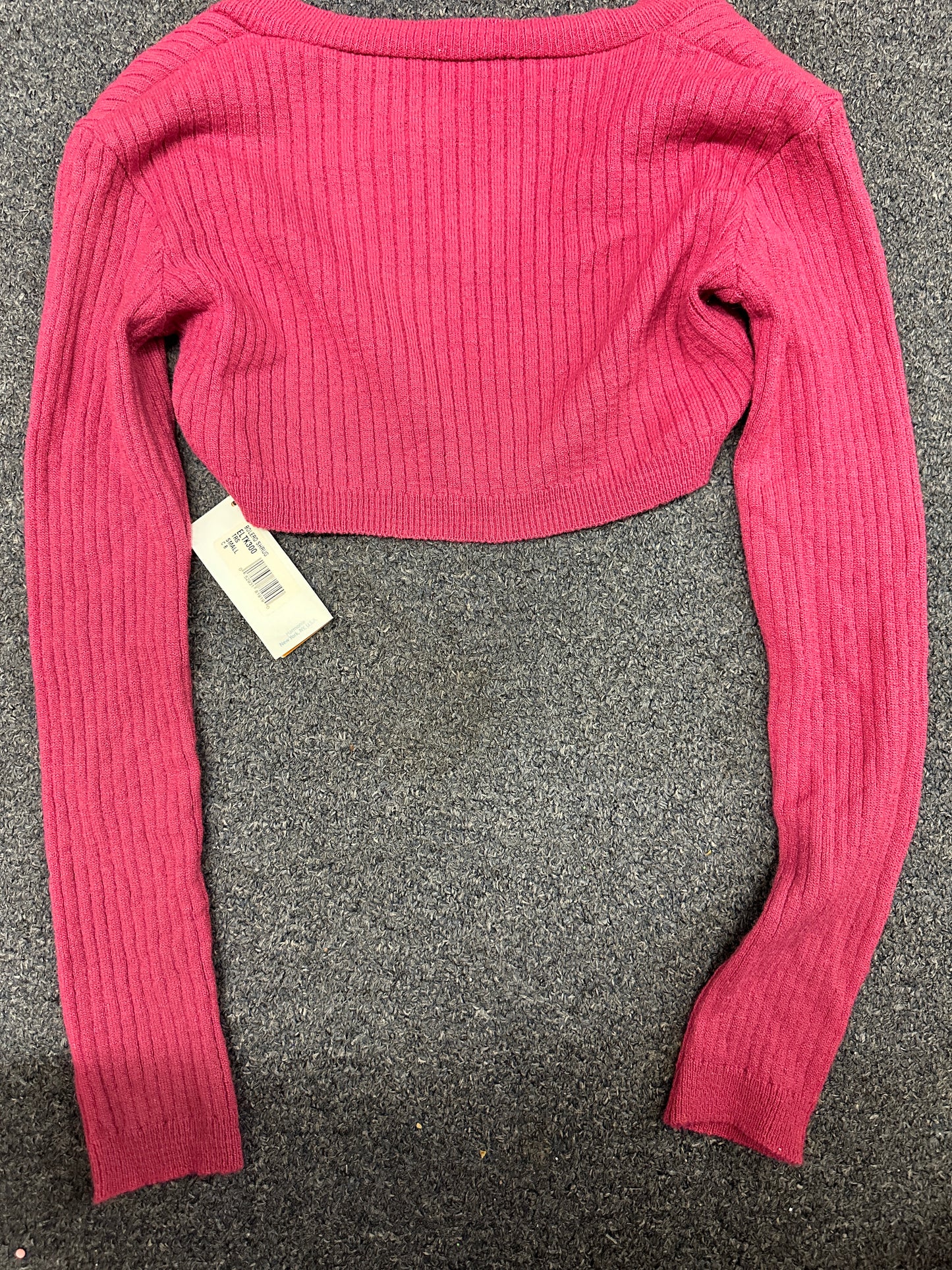New Sweater Shrug Harmonie ELTK300 Dark Pink Small Adult Ballet Pointe