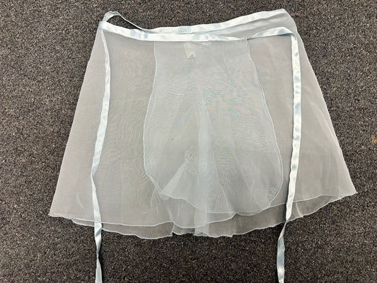 New Wrap Skirt Trienawear Lt Blue Small Adult Ballet Pointe