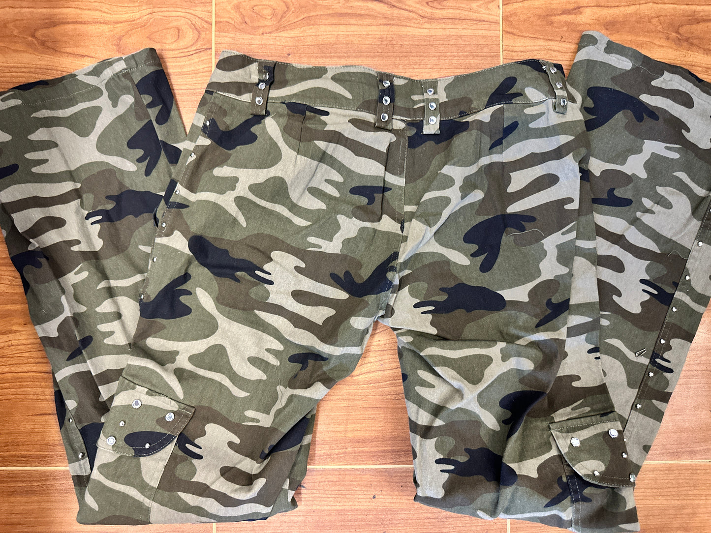 New Pants Gia-Mia G226 Camo Bling Small Adult Hip Hop Clogging Jazz