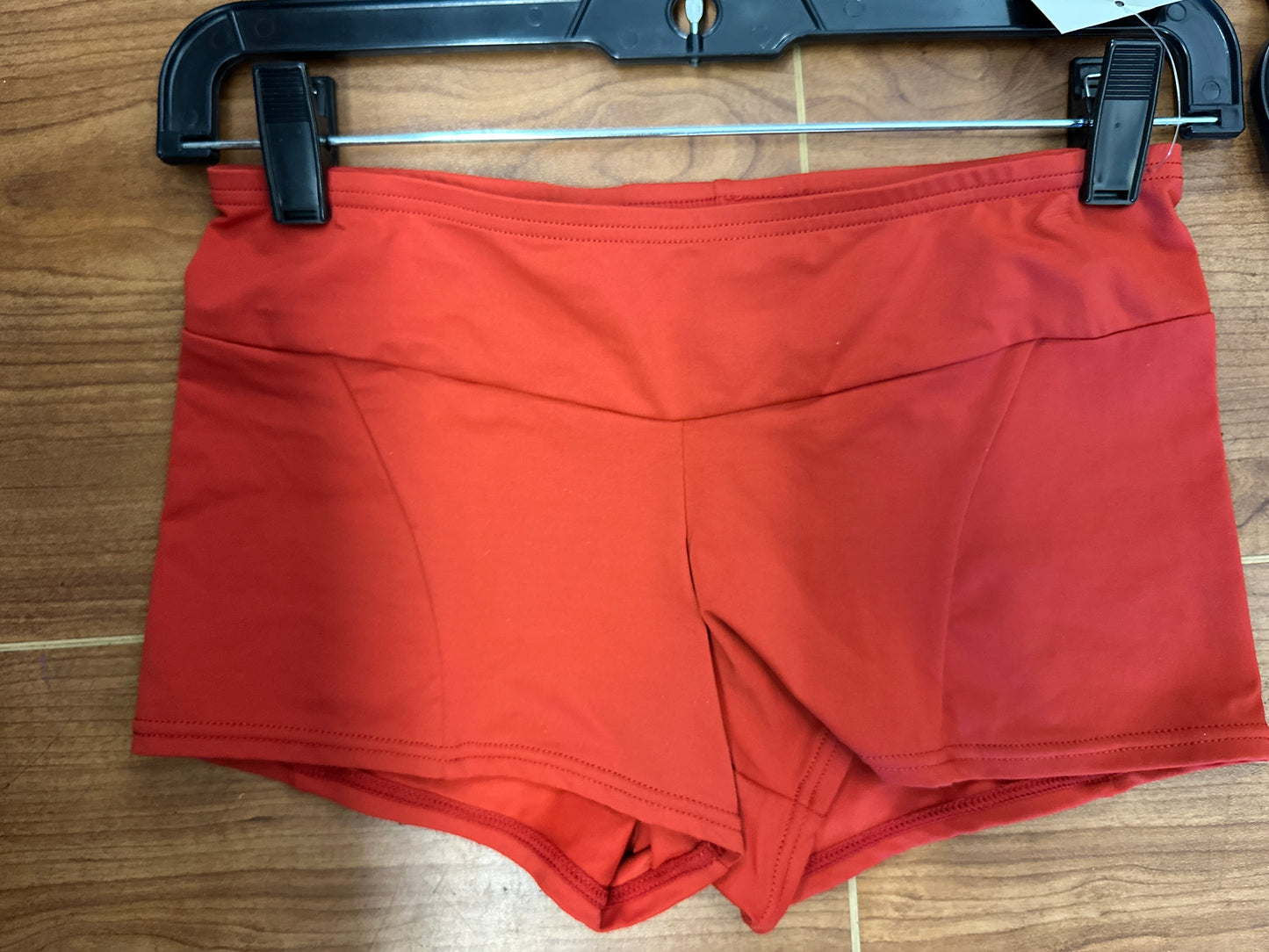 New Shorts Capezio 9887 Red Small Adult Jazz Hip Hop