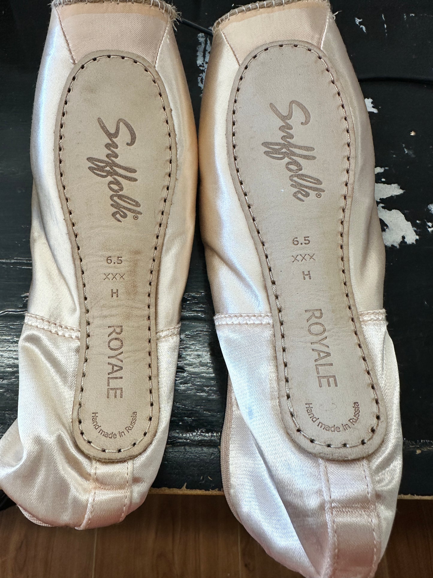 New Pointe Shoes Suffolk Royale 6.5XX Hard Brand New SEE DESCRIPTION (Copy)