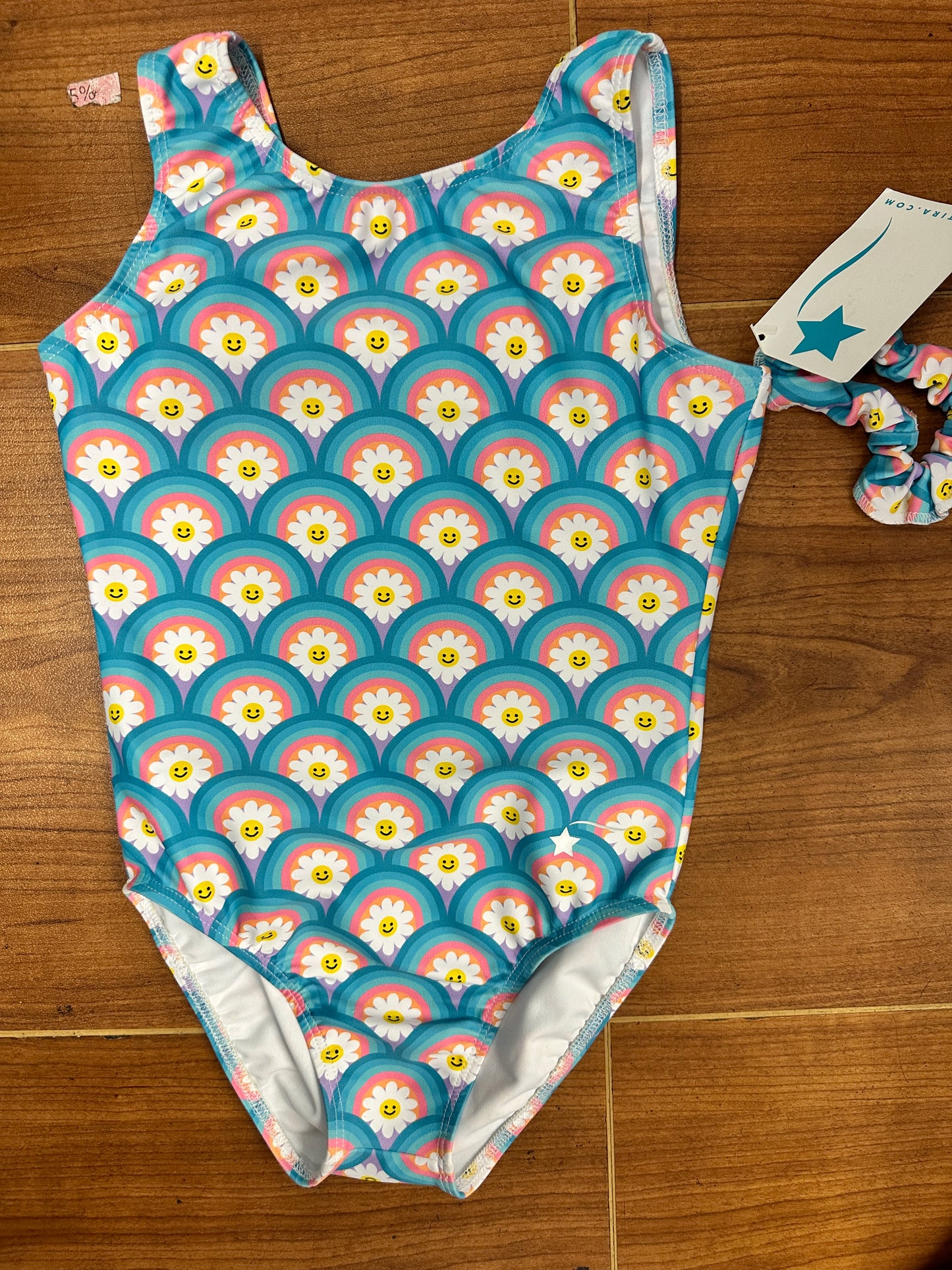 NEW Leotard Destira Child Medium Petal Party Tank Tumbling Acro