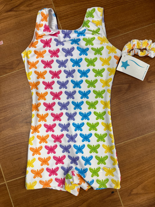 New Gymnastics Leotard Biketard Destira Butterfly Child Acro Tumbling