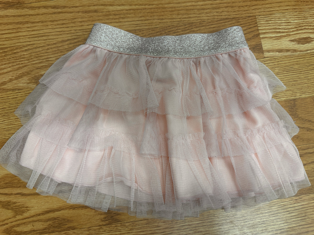 Pre-Owned Skirt Freestyle XS Child Pink Sparkle Ballet Tap Jazz