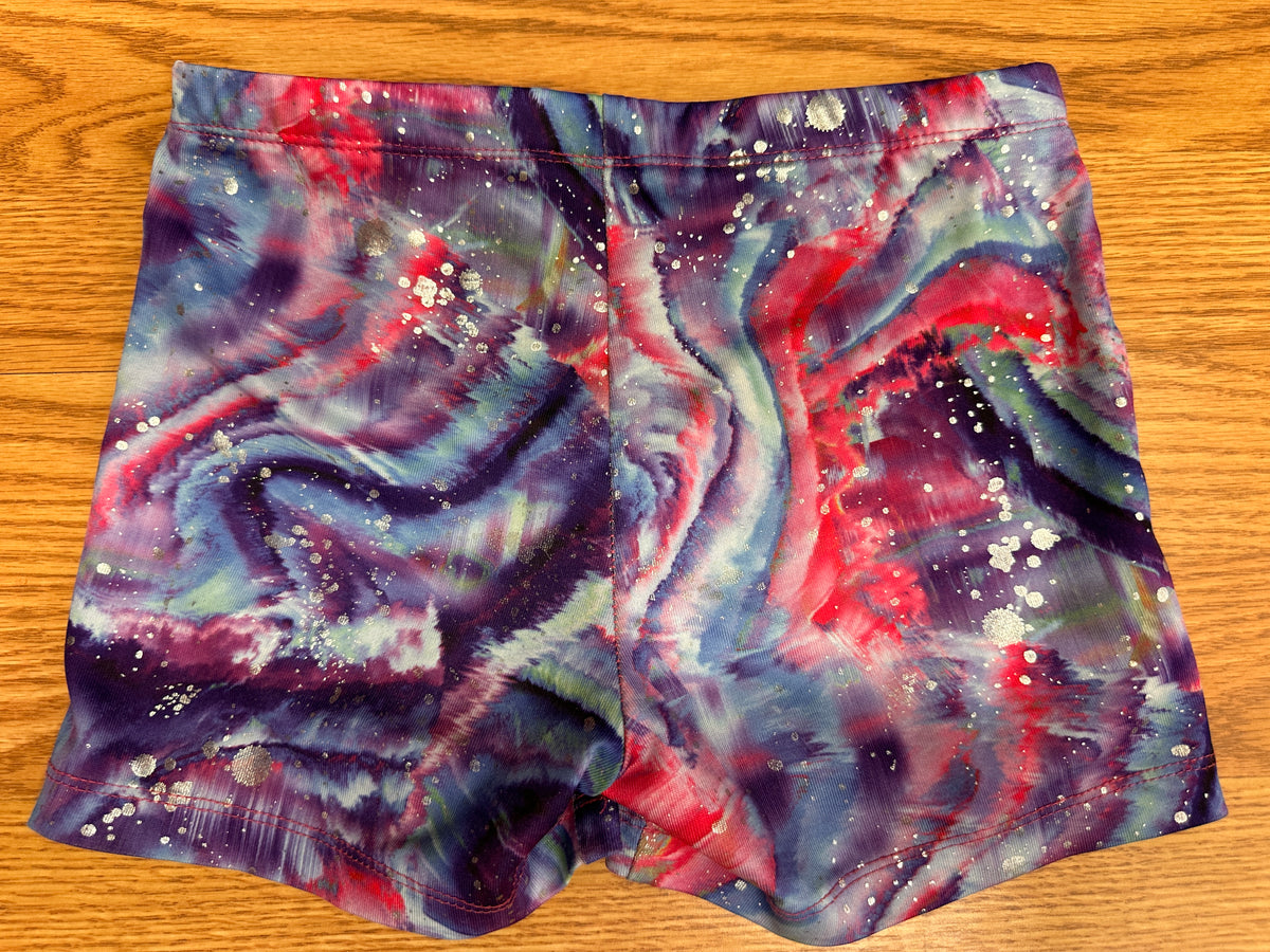 Pre-Owned Shorts Medium Child Colorful Danskin Now Gymnastics Jazz Acro